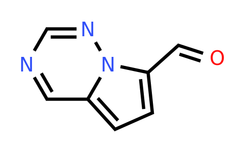 CAS 1554288-05-9 | pyrrolo[2,1-f][1,2,4]triazine-7-carbaldehyde