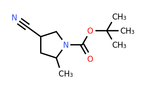 CAS 1554339-42-2 | tert-butyl 4-cyano-2-methyl-pyrrolidine-1-carboxylate