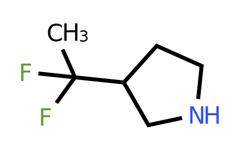 CAS 1554370-14-7 | 3-(1,1-difluoroethyl)pyrrolidine