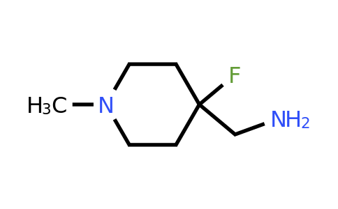 CAS 1554428-01-1 | 1-(4-fluoro-1-methylpiperidin-4-yl)methanamine
