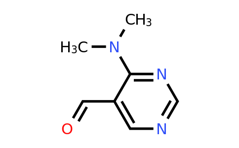 CAS 1554455-04-7 | 4-(Dimethylamino)pyrimidine-5-carbaldehyde