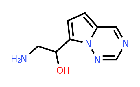 CAS 1554478-66-8 | 2-amino-1-{pyrrolo[2,1-f][1,2,4]triazin-7-yl}ethan-1-ol
