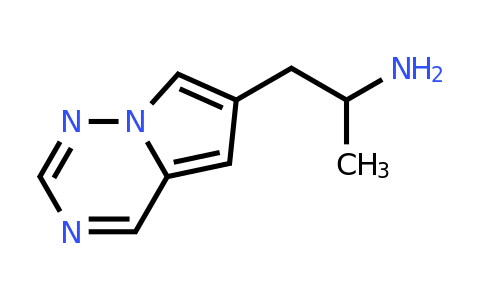 CAS 1554481-88-7 | 1-{pyrrolo[2,1-f][1,2,4]triazin-6-yl}propan-2-amine
