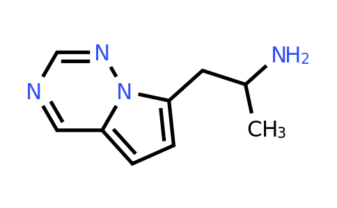 CAS 1554482-11-9 | 1-{pyrrolo[2,1-f][1,2,4]triazin-7-yl}propan-2-amine