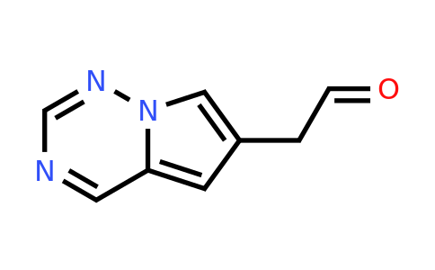 CAS 1554484-19-3 | 2-{pyrrolo[2,1-f][1,2,4]triazin-6-yl}acetaldehyde