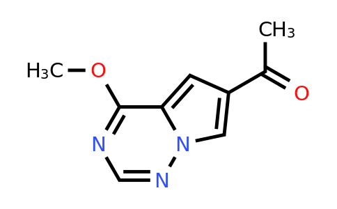 CAS 1554511-10-2 | 1-{4-methoxypyrrolo[2,1-f][1,2,4]triazin-6-yl}ethan-1-one