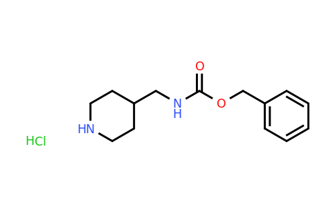 CAS 155456-34-1 | Benzyl (piperidin-4-ylmethyl)carbamate hydrochloride