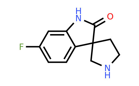 CAS 1554617-13-8 | 6-Fluorospiro[indoline-3,3'-pyrrolidin]-2-one