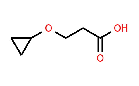 CAS 1554658-48-8 | 3-Cyclopropoxypropanoic acid