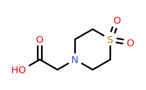CAS 155480-08-3 | 2-(1,1-Dioxidothiomorpholino)acetic acid