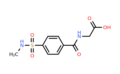 CAS 155493-24-6 | 2-{[4-(methylsulfamoyl)phenyl]formamido}acetic acid