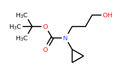 CAS 155541-96-1 | tert-Butyl N-cyclopropyl-N-(3-hydroxypropyl)carbamate