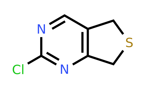 CAS 1555437-74-5 | 2-chloro-5H,7H-thieno[3,4-d]pyrimidine