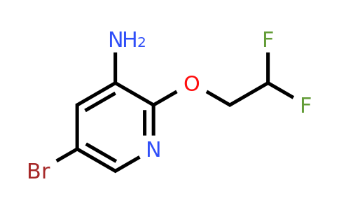 CAS 1555457-24-3 | 5-bromo-2-(2,2-difluoroethoxy)pyridin-3-amine