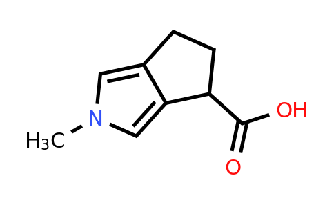 CAS 1555759-57-3 | 2-methyl-5,6-dihydro-4H-cyclopenta[c]pyrrole-4-carboxylic acid