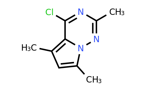CAS 1555843-89-4 | 4-chloro-2,5,7-trimethylpyrrolo[2,1-f][1,2,4]triazine