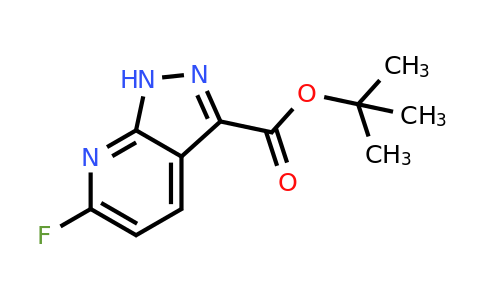 CAS 155601-71-1 | tert-Butyl 6-fluoro-1H-pyrazolo[3,4-b]pyridine-3-carboxylate