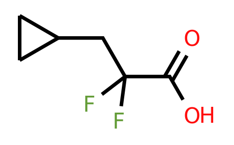 CAS 1556048-70-4 | 3-cyclopropyl-2,2-difluoropropanoic acid