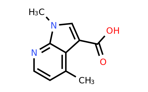 CAS 1556051-01-4 | 1,4-dimethyl-1H-pyrrolo[2,3-b]pyridine-3-carboxylic acid