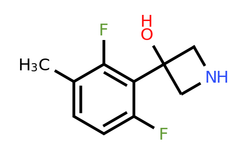 CAS 1556067-35-6 | 3-(2,6-difluoro-3-methylphenyl)azetidin-3-ol