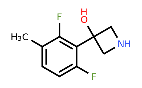 3-(2,6-difluoro-3-methylphenyl)azetidin-3-ol