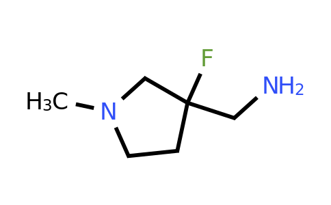 CAS 1556264-98-2 | (3-fluoro-1-methylpyrrolidin-3-yl)methanamine
