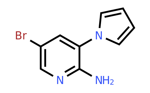 CAS 155630-03-8 | 5-Bromo-3-(1H-pyrrol-1-yl)pyridin-2-amine