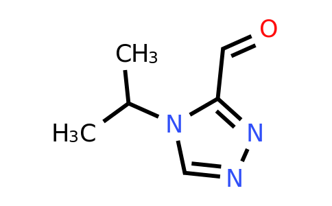 CAS 1556310-54-3 | 4-(Propan-2-yl)-4H-1,2,4-triazole-3-carbaldehyde