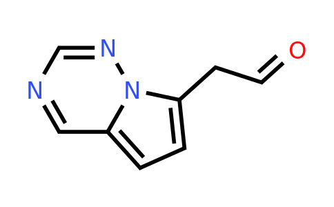 CAS 1556313-47-3 | 2-{pyrrolo[2,1-f][1,2,4]triazin-7-yl}acetaldehyde