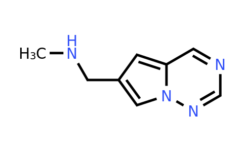 CAS 1556314-04-5 | methyl({pyrrolo[2,1-f][1,2,4]triazin-6-yl}methyl)amine