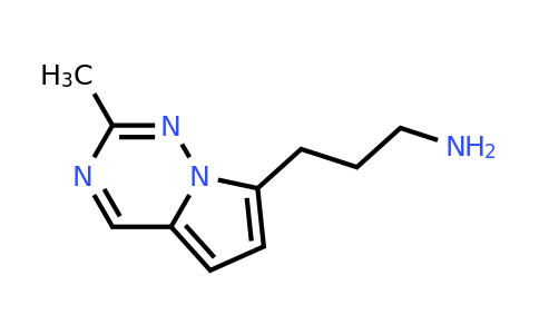 CAS 1556363-75-7 | 3-{2-methylpyrrolo[2,1-f][1,2,4]triazin-7-yl}propan-1-amine