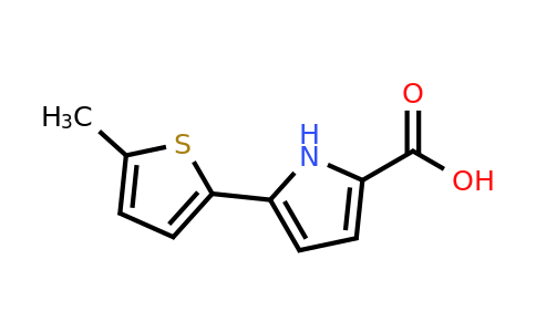 CAS 1556404-24-0 | 5-(5-Methylthiophen-2-yl)-1H-pyrrole-2-carboxylic acid