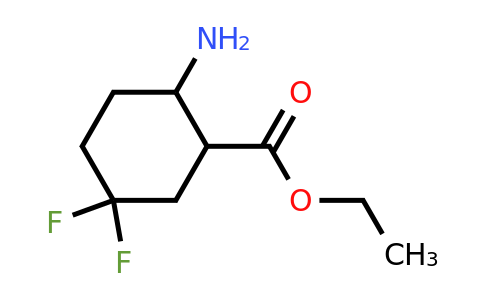 CAS 1556404-96-6 | ethyl 2-amino-5,5-difluoro-cyclohexanecarboxylate