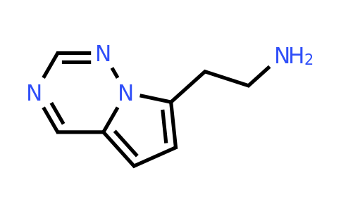 CAS 1556454-09-1 | 2-{pyrrolo[2,1-f][1,2,4]triazin-7-yl}ethan-1-amine