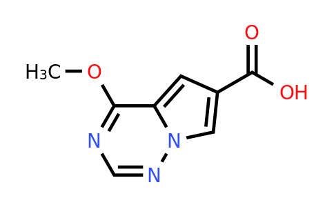 CAS 1556505-15-7 | 4-methoxypyrrolo[2,1-f][1,2,4]triazine-6-carboxylic acid