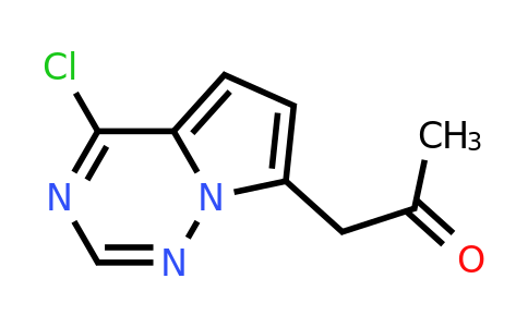 CAS 1556655-88-9 | 1-{4-chloropyrrolo[2,1-f][1,2,4]triazin-7-yl}propan-2-one