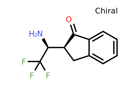CAS 1556948-67-4 | (2S)-2-[(1S)-1-Amino-2,2,2-trifluoroethyl]-2,3-dihydro-1H-inden-1-one