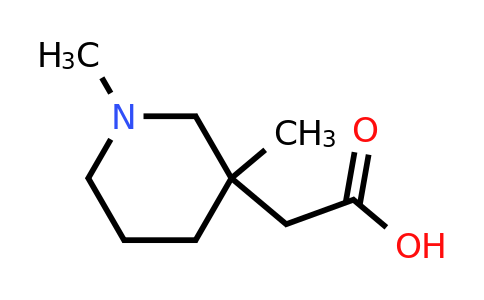 CAS 1556965-97-9 | 2-(1,3-dimethyl-3-piperidyl)acetic acid