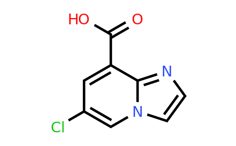 CAS 155735-02-7 | 6-chloroimidazo[1,2-a]pyridine-8-carboxylic acid