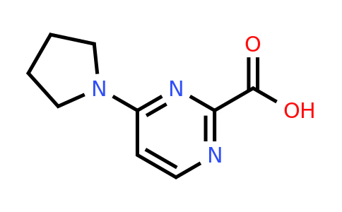 CAS 1557444-88-8 | 4-(Pyrrolidin-1-yl)pyrimidine-2-carboxylic acid