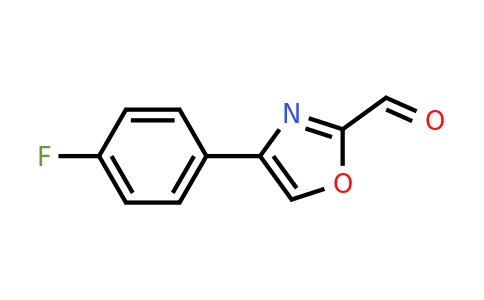 CAS 1557596-03-8 | 4-(4-Fluorophenyl)oxazole-2-carbaldehyde