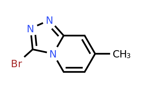 CAS 1557624-66-4 | 3-Bromo-7-methyl-[1,2,4]triazolo[4,3-a]pyridine