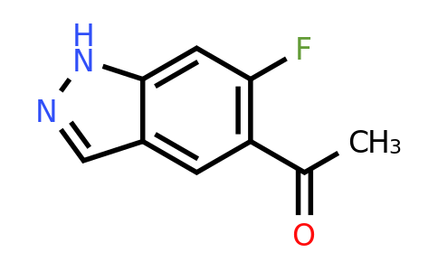 CAS 1557883-26-7 | 1-(6-fluoro-1H-indazol-5-yl)ethanone