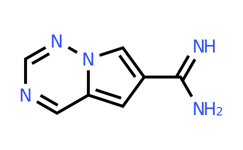 CAS 1557884-29-3 | pyrrolo[2,1-f][1,2,4]triazine-6-carboximidamide