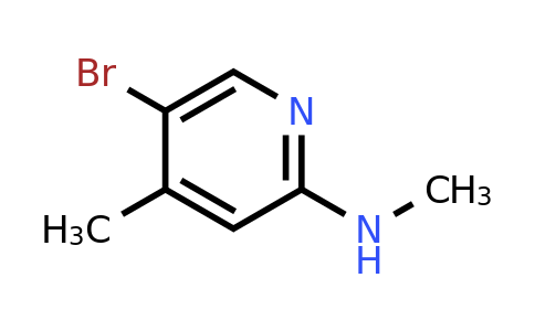 CAS 155789-99-4 | 5-Bromo-2-methylamino-4-picoline
