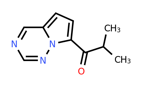CAS 1557912-94-3 | 2-methyl-1-{pyrrolo[2,1-f][1,2,4]triazin-7-yl}propan-1-one
