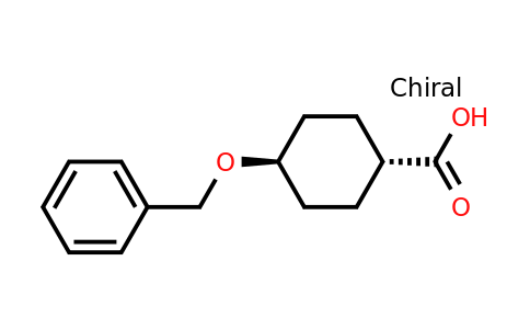 CAS 1558003-77-2 | trans-4-(benzyloxy)cyclohexane-1-carboxylic acid