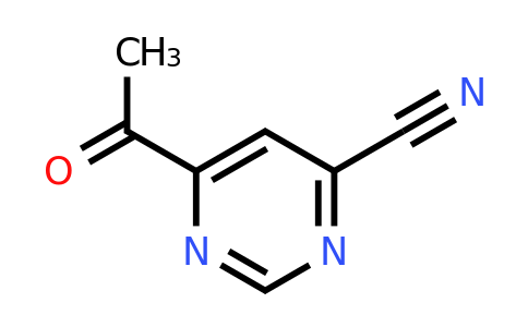 CAS 155806-83-0 | 6-Acetylpyrimidine-4-carbonitrile