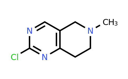CAS 1558190-81-0 | 2-chloro-6-methyl-5H,6H,7H,8H-pyrido[4,3-d]pyrimidine