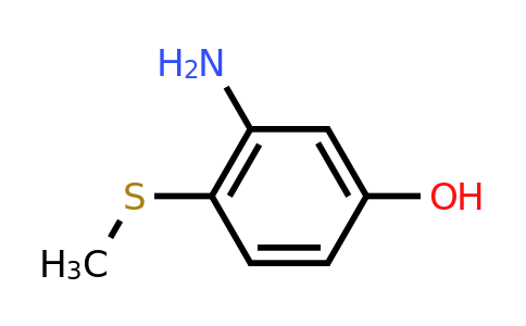 CAS 155821-45-7 | 3-Amino-4-(methylsulfanyl)phenol